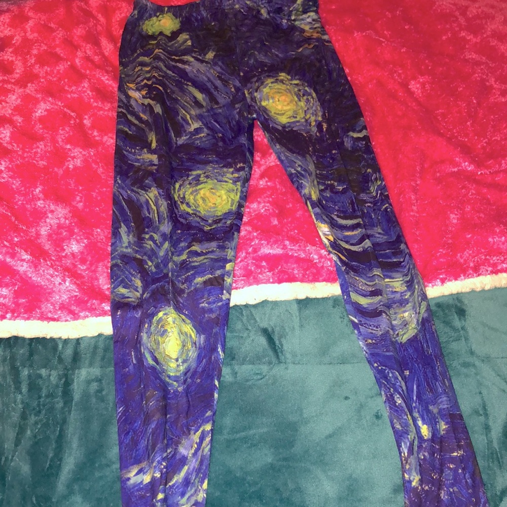 Van Gogh starry night leggings